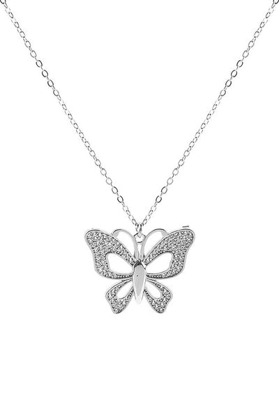 Hollow Butterfly Necklace